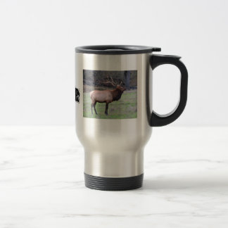 Elk hunter travel mug
