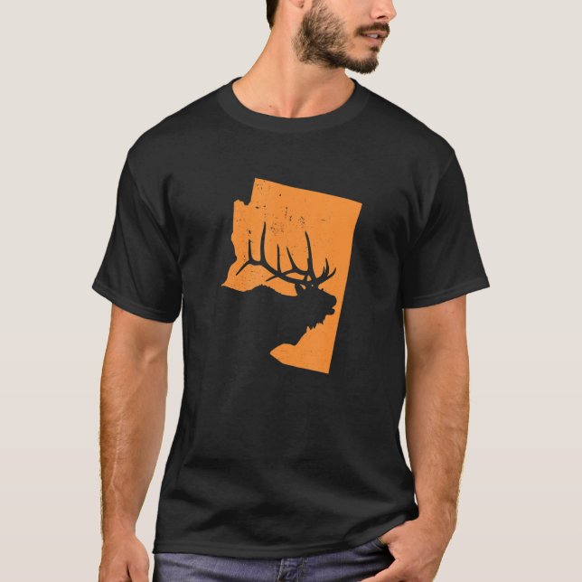 Elk Hunting In Arizona  We Love To Hunt Elks  T-Shirt (Front)