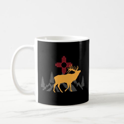 Elk Hunting New Mexico Design Gift For Archery Hun Coffee Mug