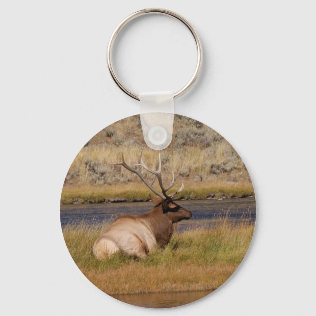 Elk Keychain (Front)