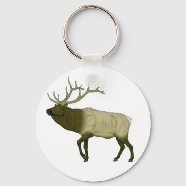 Elk Keychain (Front)