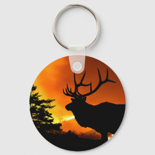 Elk Keychain