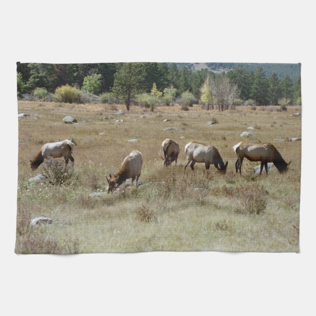 Elk Kitchen towel (Horizontal)