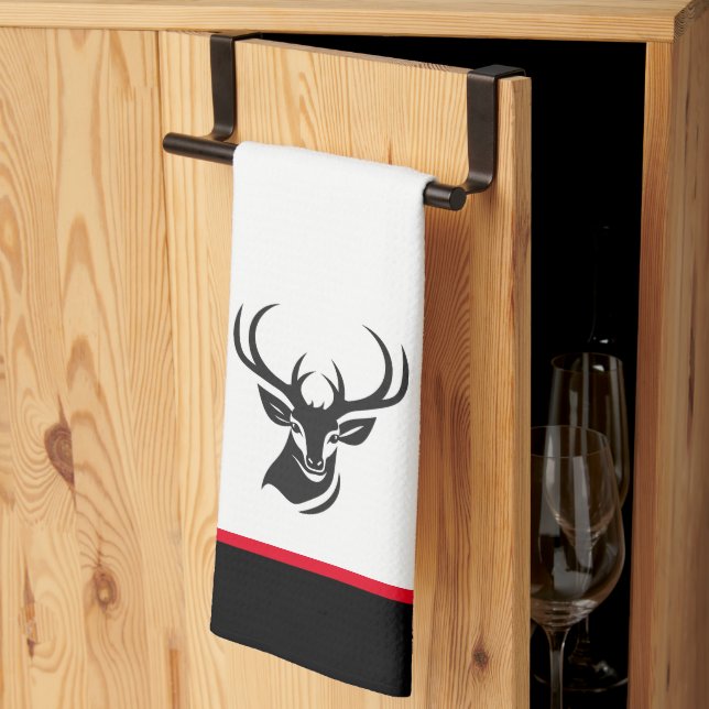 Elk Kitchen Towel (Thirds Fold)