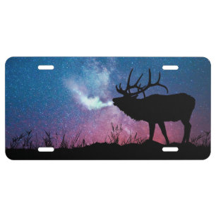 Elk License Plate