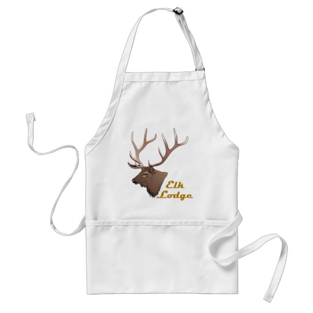 Elk Lodge Adult Apron (Front)