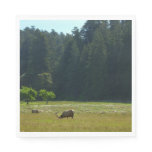 Elk Meadow at Redwood National Park Napkins