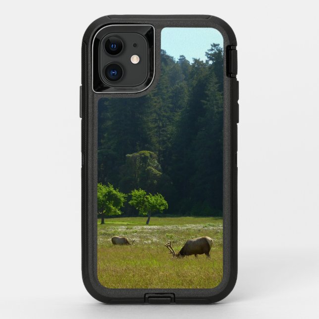 Elk Meadow at Redwood National Park Otterbox iPhone Case (Back)