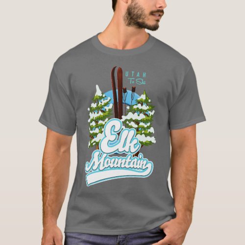 Elk Mountain Utah To ski T_Shirt
