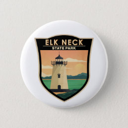 Elk Neck State Park Maryland Vintage Button
