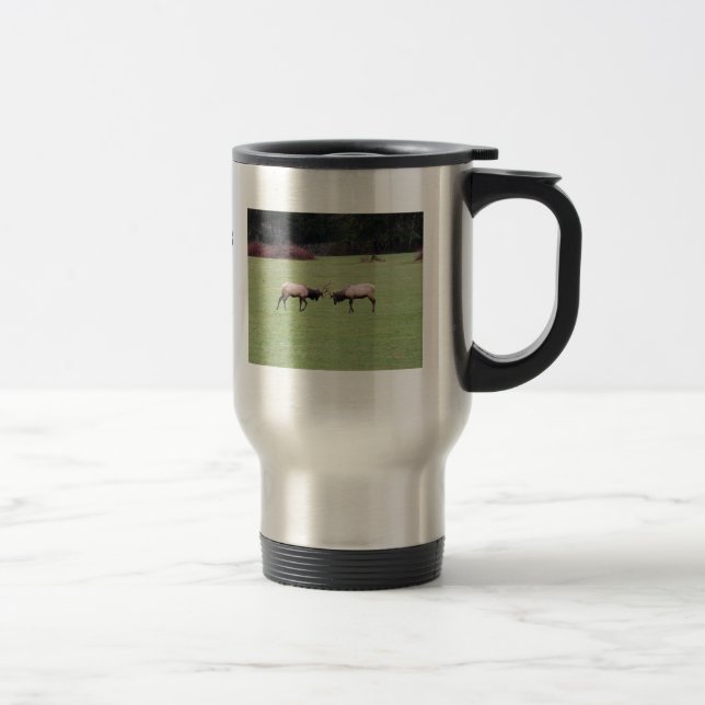Elk Play Travel Mug (Right)