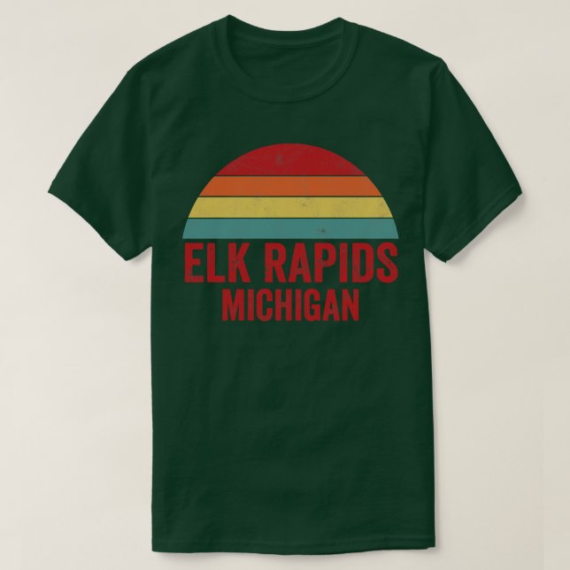 Elk Rapids Michigan 2 T-Shirt (Design Front)