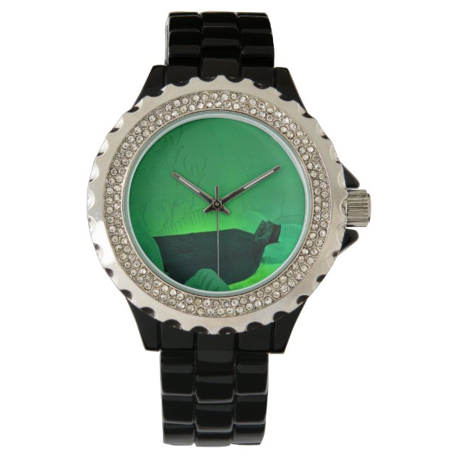 Elk Room at Hotel de Glace, Quebec, Canada Watch (Front)