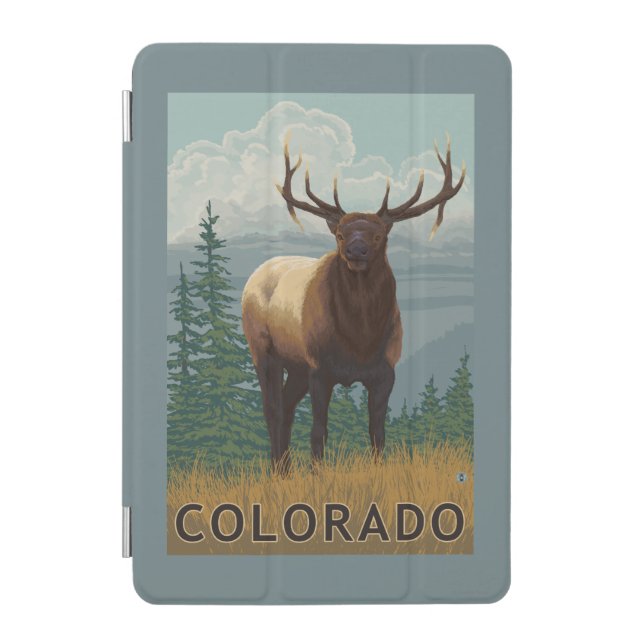Elk SceneColorado iPad Mini Cover (Front)
