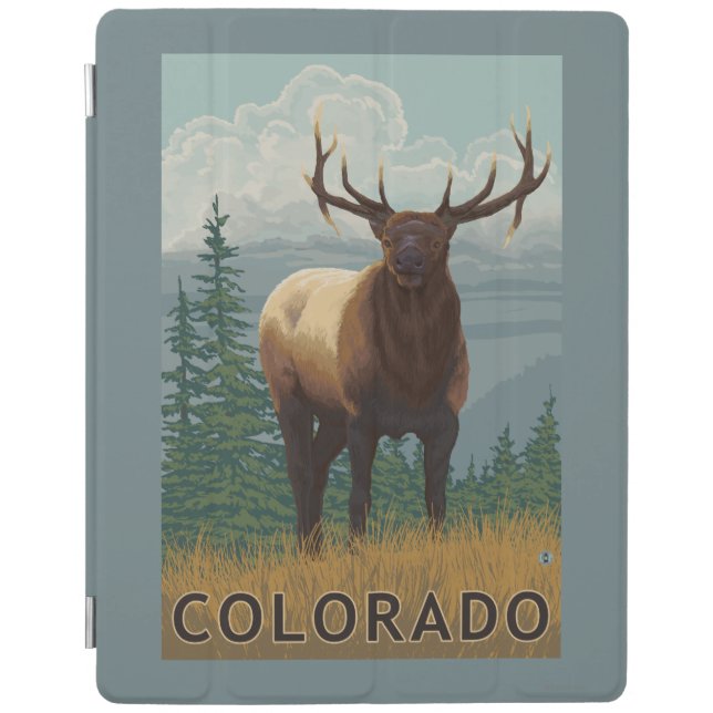 Elk SceneColorado iPad Smart Cover (Front)