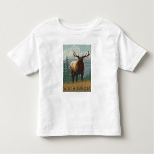 Elk SceneSouth Dakota Toddler T-shirt
