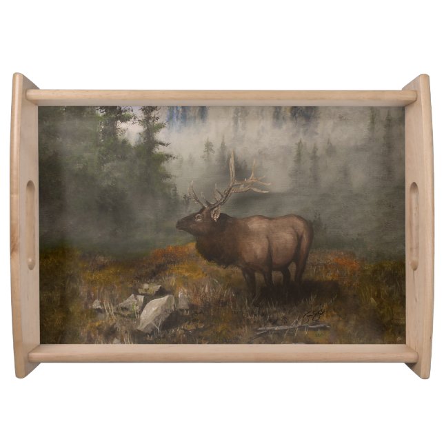 Elk Serving Tray (Front)