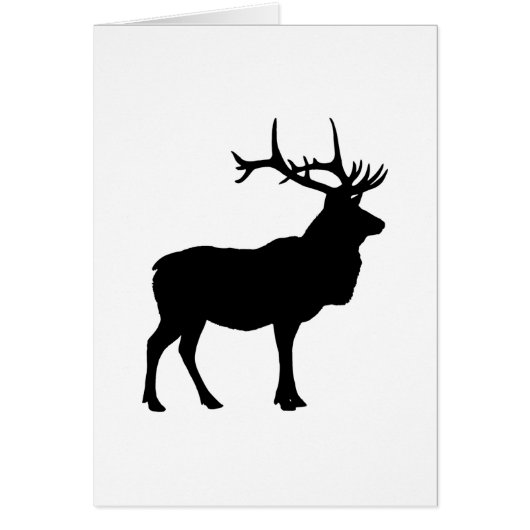Elk Silhouette Cards (Front)