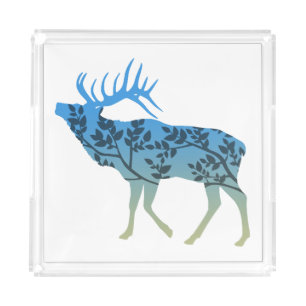 Elk Tree Acrylic Tray