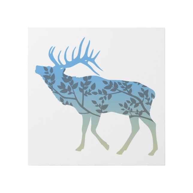 Elk Tree Gallery Wrap (Front)