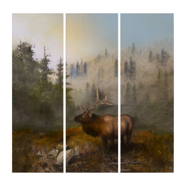 Elk Triptych (Front)
