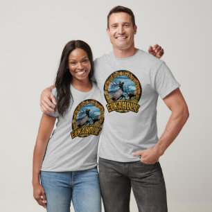 elkaholic bull elk art T-Shirt