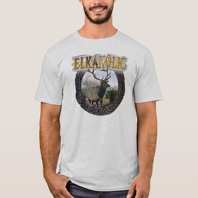 Elkaholic T-Shirt (Front)