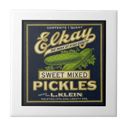 Elkay Sweet MIxed Pickles Tile