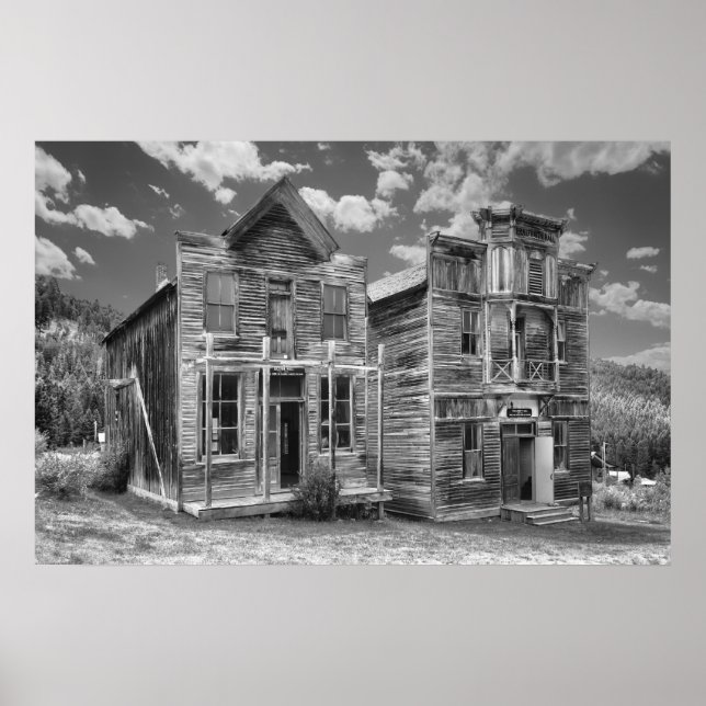 Elkhorn Ghost Town Public Halls - Montana Poster (Front)