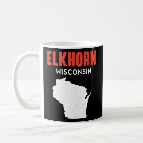 Elkhorn USA State America Travel Montanan Helena  Coffee Mug