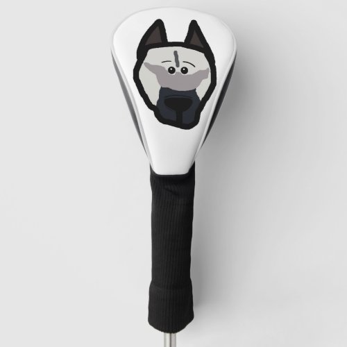 elkie dog head golf head cover