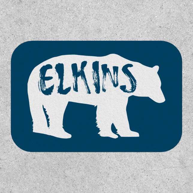 Elkins West Virginia Bear Patch (Front)