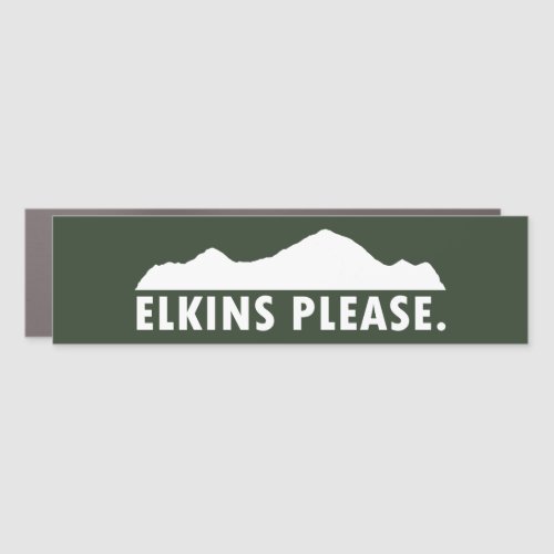Elkins West Virginia Please Car Magnet