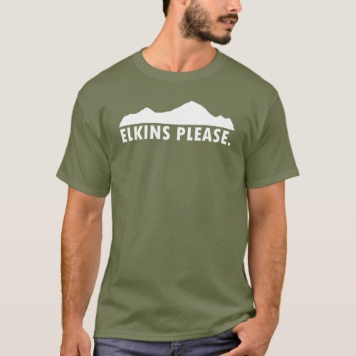 Elkins West Virginia Please T_Shirt