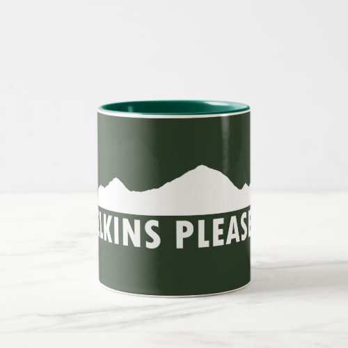 Elkins West Virginia Please Two_Tone Coffee Mug