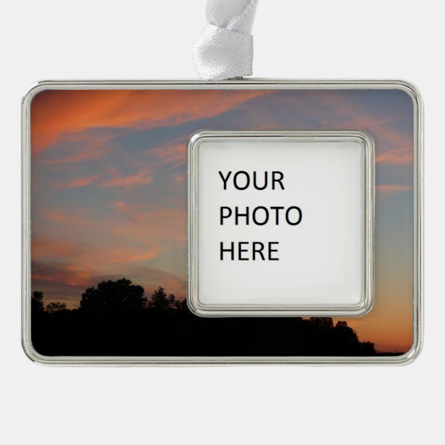 Elkridge Sunset Maryland Landscape Christmas Ornament (Front)