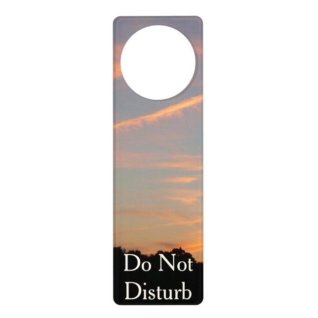 Elkridge Sunset Maryland Landscape Door Hanger (Front)