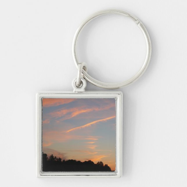 Elkridge Sunset Maryland Landscape Keychain (Front)