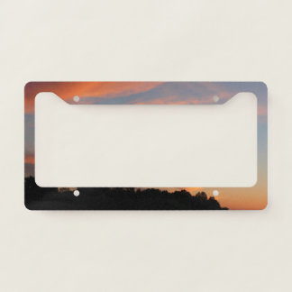 Elkridge Sunset Maryland Landscape License Plate Frame