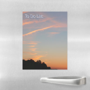 Elkridge Sunset Maryland Landscape Magnetic Dry Erase Sheet