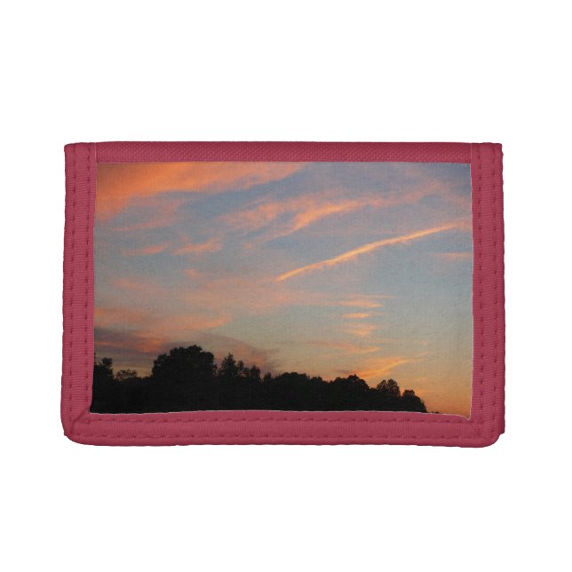 Elkridge Sunset Maryland Landscape Trifold Wallet (Front)
