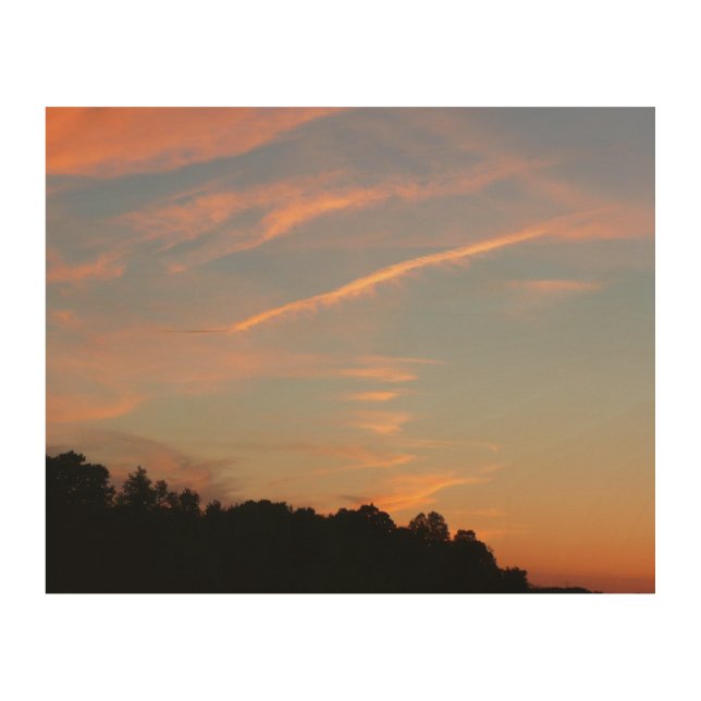Elkridge Sunset Maryland Landscape Wood Wall Decor (Front)