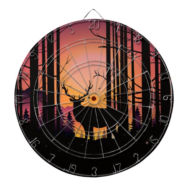 Elks Journey  Dart Board (Front)