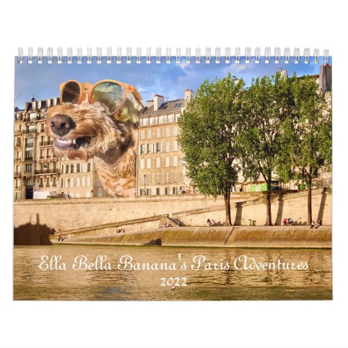 Ella Bella Bananas Paris Adventures 2022 Calendar