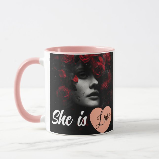 Ella es Amor Mug (Left)