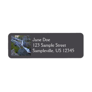 Ella Falls at Sequoia National Park Label