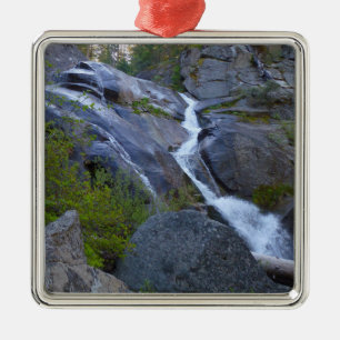 Ella Falls at Sequoia National Park Metal Ornament