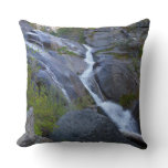 Ella Falls at Sequoia National Park Throw Pillow
