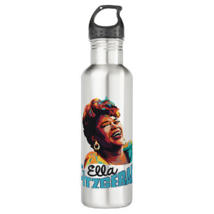 Ella Fitzgerald Stainless Steel Water Bottle