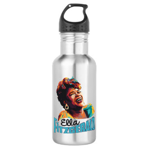 Ella Fitzgerald Stainless Steel Water Bottle